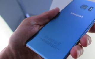Samsung Galaxy Note7 Exynos - Технические характеристики Как выглядит самсунг галакси нот 7